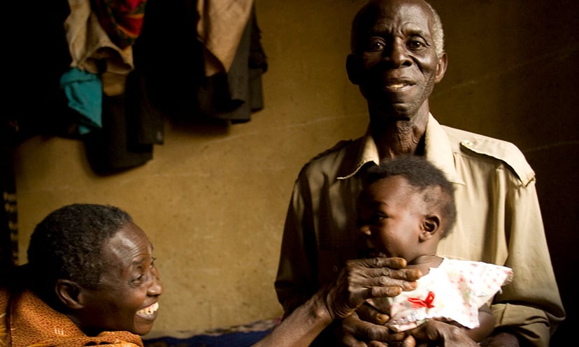 Barton and Namale in Uganda